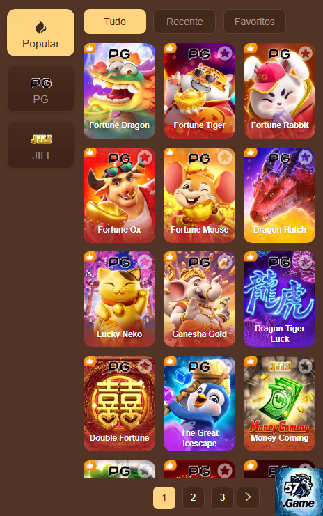 Jogos Certificados 57game.com